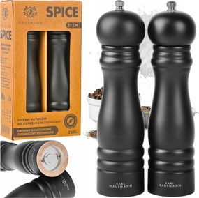 Kézi Só- És Borsdaráló Készlet 2db-os Fa Daráló Karl Hausmann