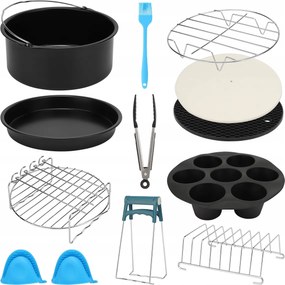 Akcesoria Olajsütőhöz 13 részes Air Fryer Készlet 8" Airfryer-hez