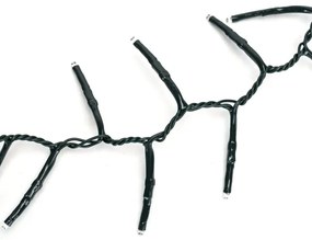 Aigostar - LED Kültéri karácsonyi fényfüzér 600xLED/8 világítási mód 18m IP44 hideg fehér