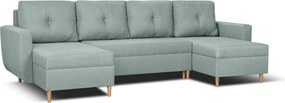 DORIS MAX Kinyitható sarokkanapé Menta