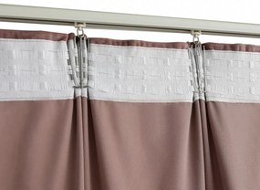 vidaXL antik rózsaszín bársony sötétítőfüggöny kampókkal 290 x 245 cm