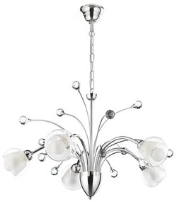 ONLI - Csillár láncon DIAMANTE 5xE14/6W/230V