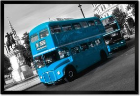 Plakátok keretben 60x40 London busz
