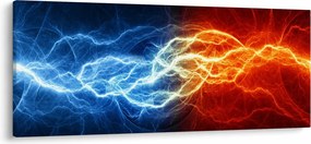Az elektromos feszültség képe (120x50 cm)