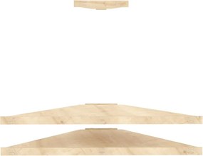 Mensi TV-állvány, tölgy, 120 cm