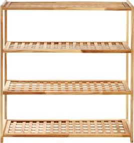 Natúr színű diófa cipőtartó – Premier Housewares