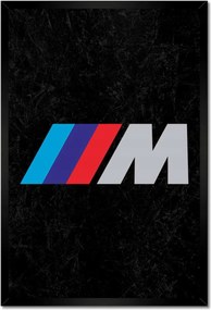 Poszterek keretben 40x60 M Power bélyeg Bmw Auto