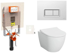 Kedvező árú VitrA fali WC garnitúra + VitrA Nuo WC SIKOVIZNUO680