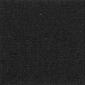 vidaXL Fali Fejtámla 12 pcs Fekete 30 x 30 cm szövet