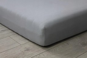 Jersey Prémium gumis lepedő vastag Szürke O5 140x200 hamuszürke