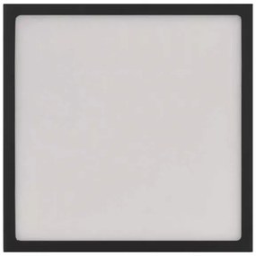 LED Mennyezeti lámpa LED/21W/230V 3000/3500/4000K 22,5x22,5 cm fekete