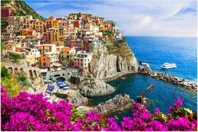 Kép - Manarola olasz falu (90x60 cm)