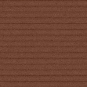 Terrakotta színű kordbársony sarokkanapé Campi – Cosmopolitan Design