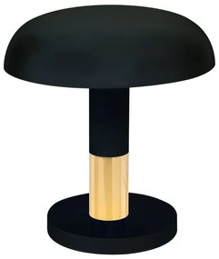 AMPLEX-8291 FUNGO Fekete Színű Asztali Lámpa 1XE27 9W IP20