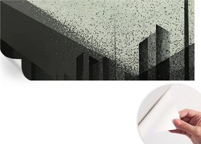 Fotótapéta Öntapadós Dekoratív tapéta Város geometria 250x104 cm