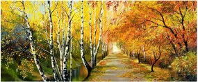 Kép - Egy romantikus sugárút a víz mentén. (120x50 cm)