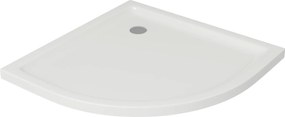Cersanit Tako félkör alakú zuhanytálca 80x80 cm fehér S204-001
