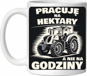 Gazdálkodó Bögre Hektáron Dolgozom vicces Ajándék Születésnapra 330 ml