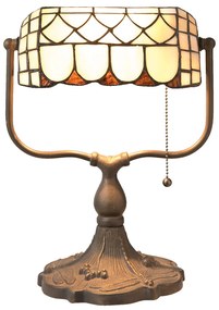 Tiffany asztali lámpa 26x21x37 cm