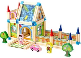 2Kids Toys - Fa építőkészlet: Kastély