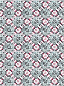 Flizelin fotótapéta Geometrikus Virágok Absztrakt Minta 206x275 +ragasztó