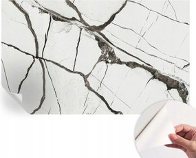 Dekoratív Öntapadós Tapéta Divatos Minták Márvány repedések 416x254 cm