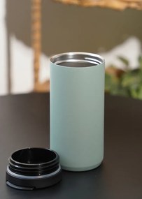 BEKER világosszürke termo bögre 400 ml