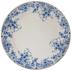 Bellflower Blue porcelán desszertes tányér