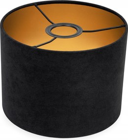 Modern Arany Velúr Lámpaernyő 20 cm
