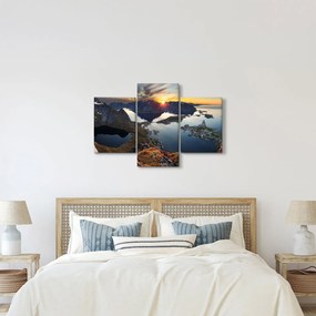 Kép - Hegyi táj, Norvégia (90x60 cm)