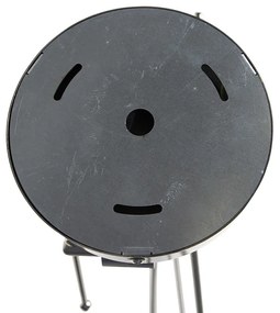 Acél lógólámpa taupe vászonbúrákkal 35 cm 2-lámpás - Blitz