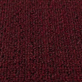 Lépcsőszőnyegek Latex Háttal Bordeaux 25x60 cm