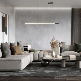 Maytoni modern függeszték halo fekete mymod005pl-l36bk