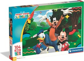 Disney Mickey Clubhouse 104 db-os maxi puzzle Clementoni