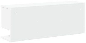 fehér szerelt fa faliszekrény 80 x 20 x 30 cm