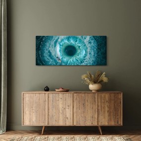 Tenger hajóval képe (120x50 cm)