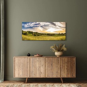 Tájkép (120x50 cm)