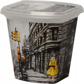 Uzsonnás doboz Ny 1,2 L fedővel modern design