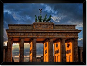 Poszterek keretben 40x30 Brandenburgi kapu
