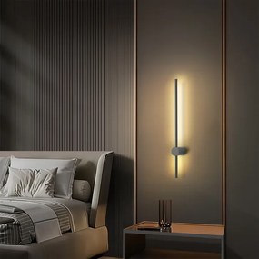 Brilagi - LED kültéri fali lámpatest AURA LED/12W/230V 3000K IP54 antracit