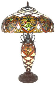 Tiffany asztali lámpa Ø 40x61 cm