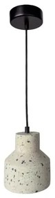 Csillár zsinóron TERRAZZO 1xE27/60W/230V átm. 12 cm krémes