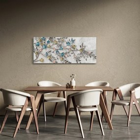 Kép - Az ágon - absztrakt (120x50 cm)