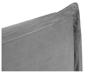 Szürke ágytámla 180x120 cm Monica – Milo Casa