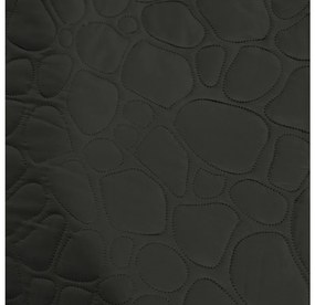 STONE sötétszürke ágytakaró mintával Méret: 200 x 220 cm