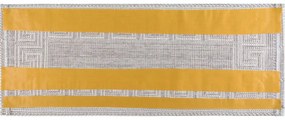 Krémszínű pamut lépcsőszőnyeg szett 16 db-os 25x65 cm Versace Bej – Vitaus