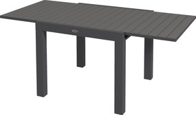 Outsunny Kert Asztal 6 Főnek - Bővíthető Terasz Asztal 70 kg Teherbírással - Alumínium Szürke 81/162 x 80 x 75 cm | Aosom