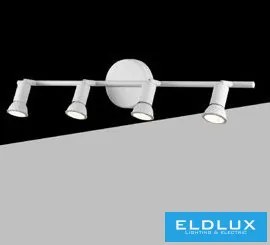 UNIVERSO Spot lĂĄmpatest 4xGU10 Max.10w IP20 FehĂ©r 505x100mm
