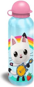 Gabi babaháza Rainbow alumínium kulacs ivókupakkal 500 ml