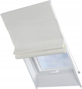 Kész redőny Rimini tetőtéri ablakra 50x60cm fehér